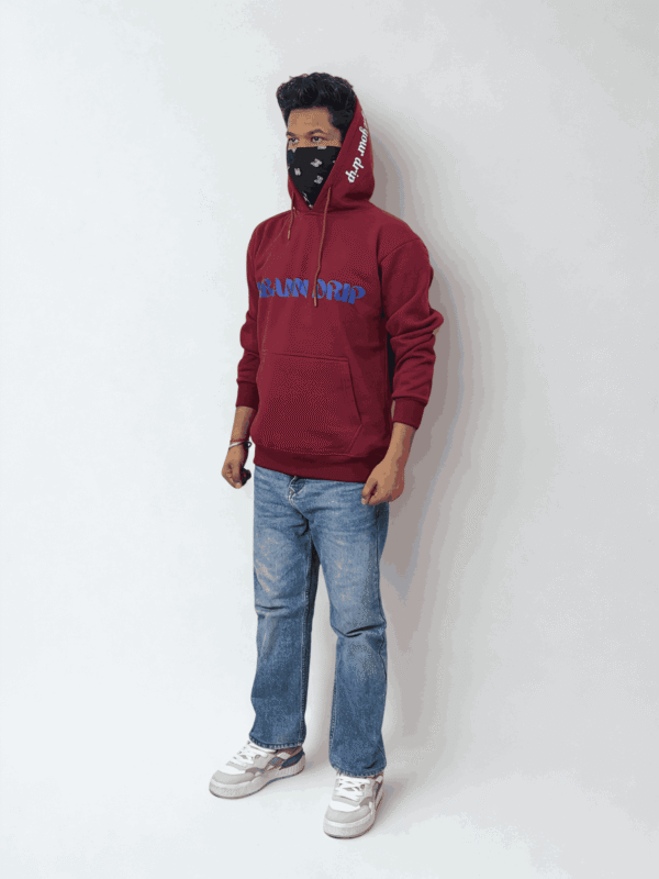 brown hoodie