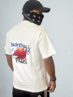 BASKETBALL FAN EDITION White tees - Image 3